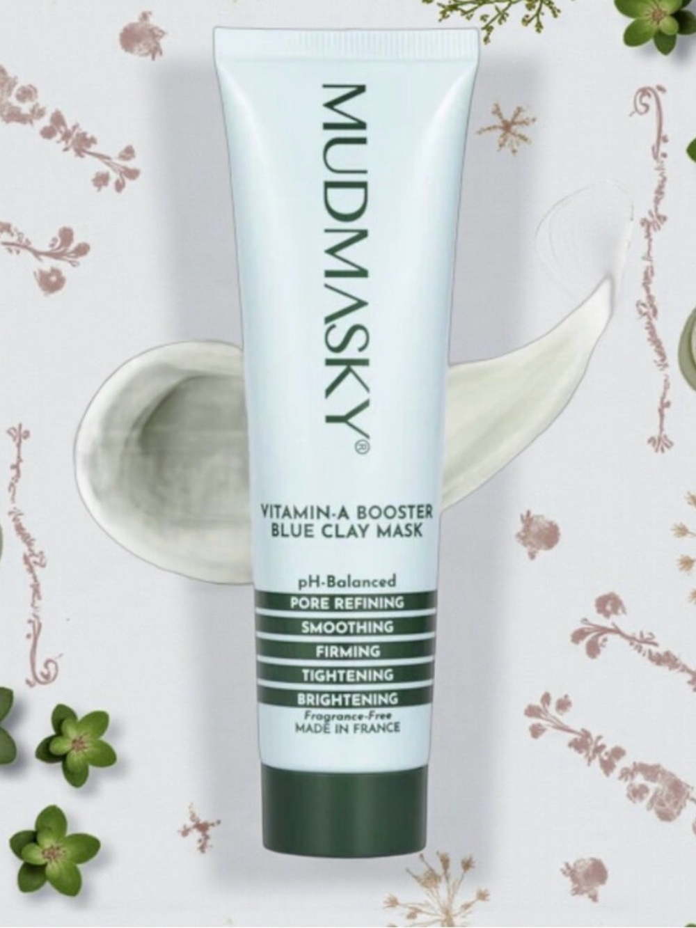 NEW Mudmasky Vitamin-A Booster Blue Clay Mask – Full Size 2oz ⭐️NIB (EMPTY)
